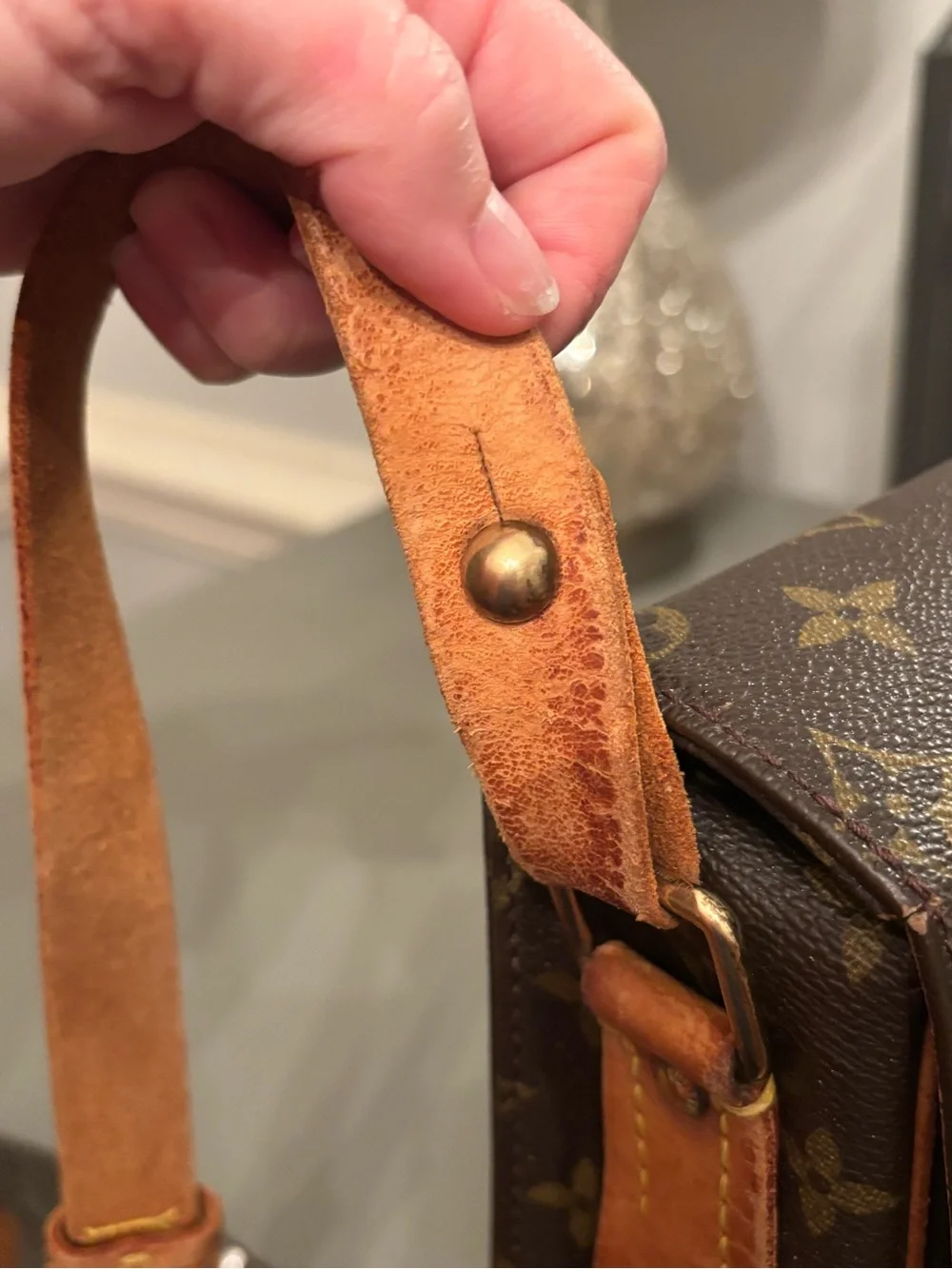 Louis Vuitton Crossbody Cartouchière GM Vintage 1985 - Picture 14 of 16